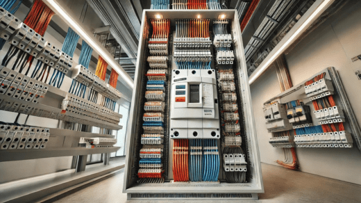 Cable Management Tray, MCCB, Modular Switch Board Design