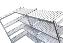 heavy duty polymer shelving