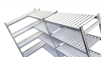 heavy duty polymer shelving