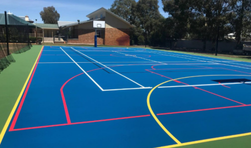multi-sport court flooring