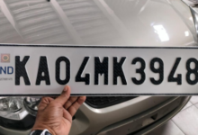 hsrp number plate