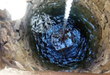 hard well water